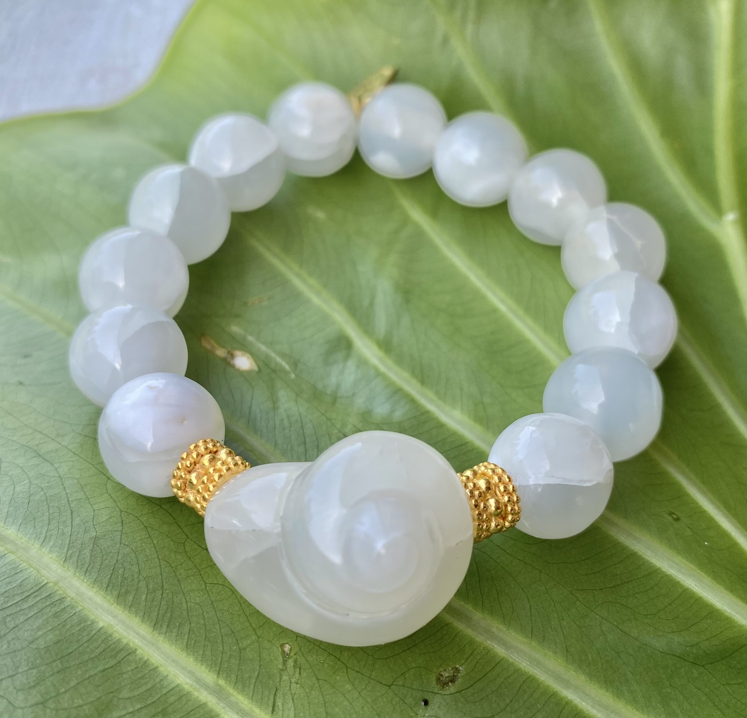 【入魂儀式済ケオン】ケオン茎ビーズ★ブレスレット