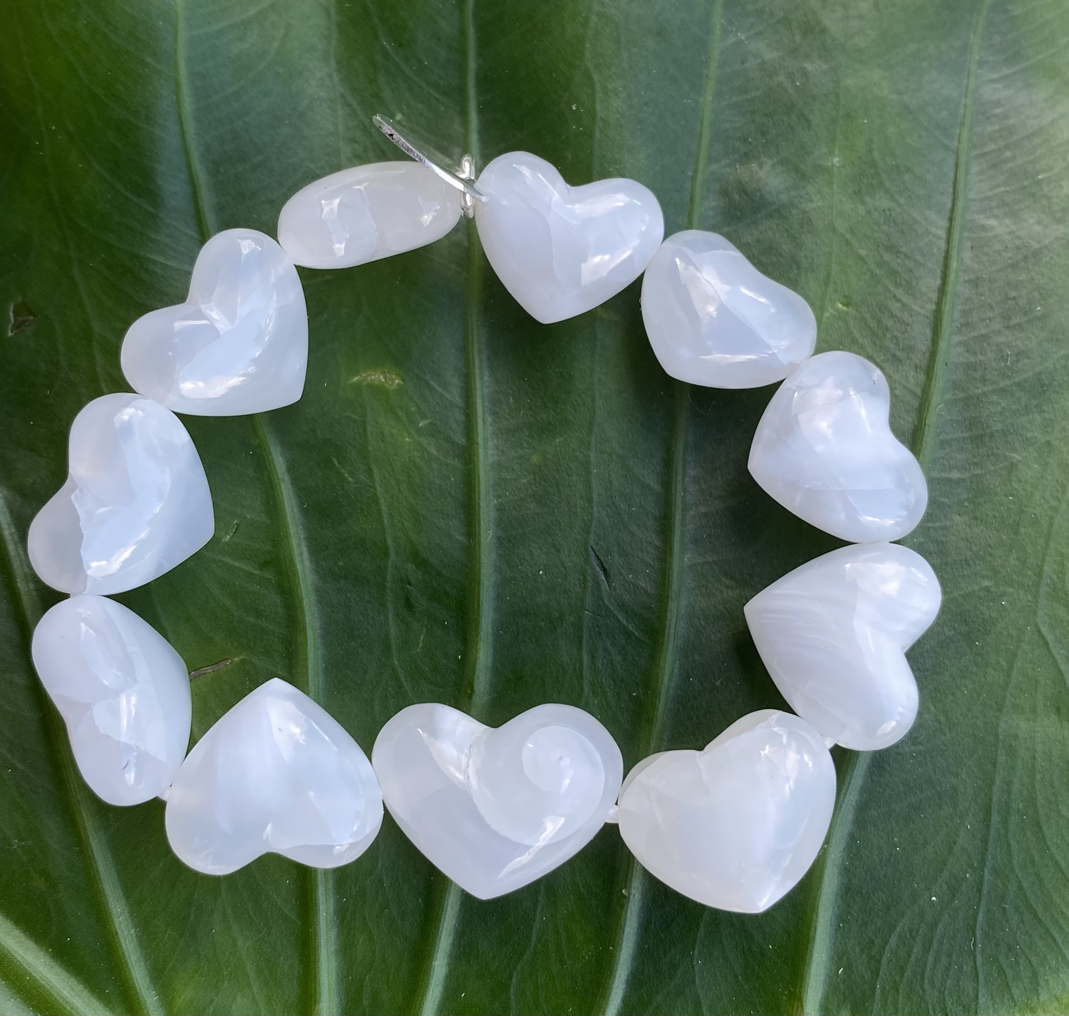 【ハート💓ケオン】ビッグ＆ミニケオン茎★ブレスレット(内径：約１４，５ｃｍ)