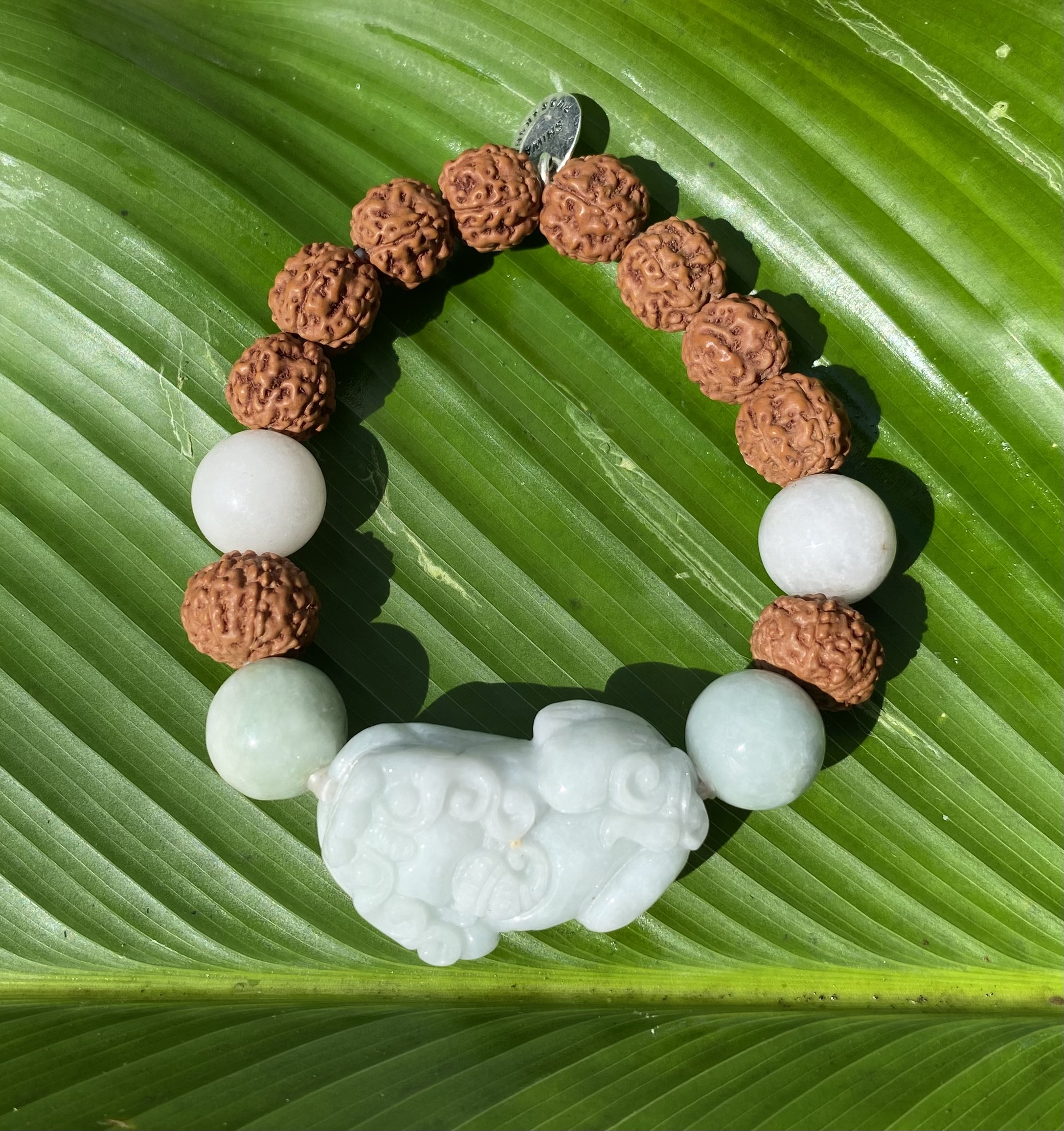 【Pixiu（貔貅/ピィシウ）】7面＆８面★健康と繫栄★ブレスレット