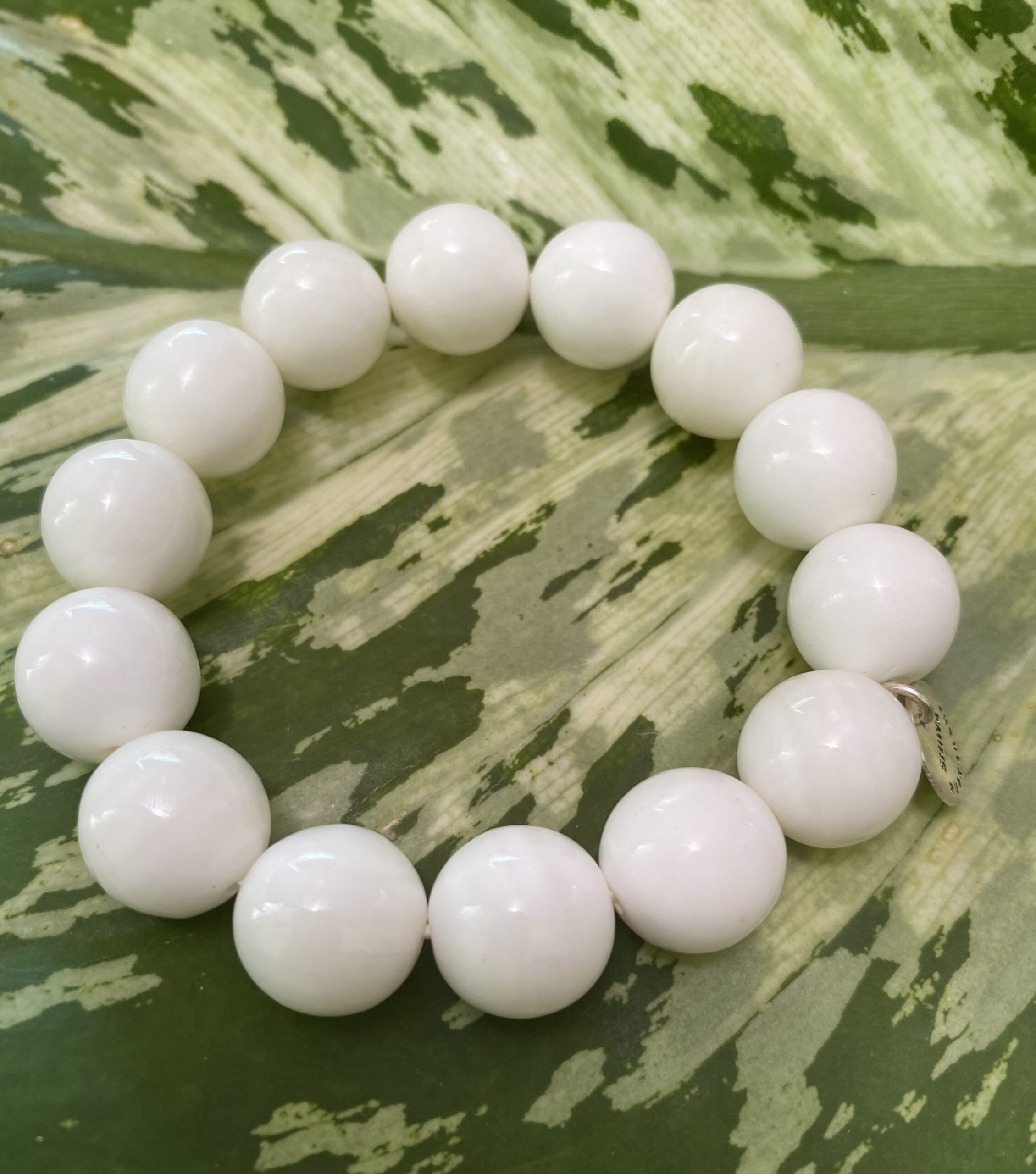 再販！！【ケオン・コクーン】大玉１４ｍｍビーズ★ブレスレット