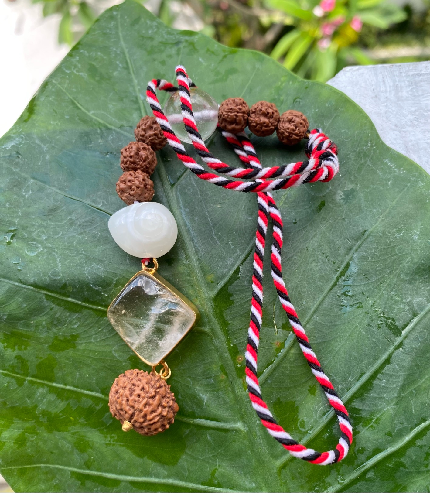 【入魂式済ケオン】サンキャッチャー風御守り★Tridatu