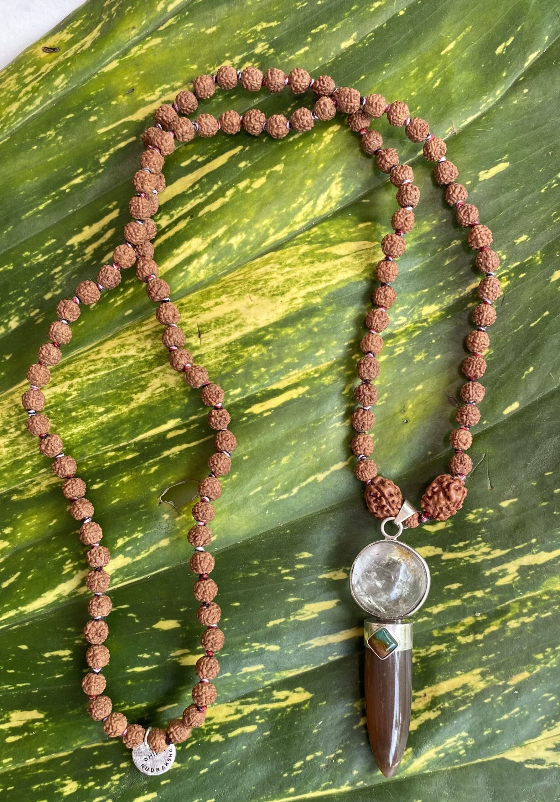 【べレムナイト化石】３面＆５面★１０８粒マーラー