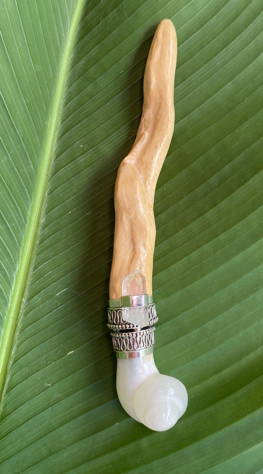 【ケオン＆ホワイトウリ】魔法の杖★ワンド★スピリチュアルワーク（２５ーA）