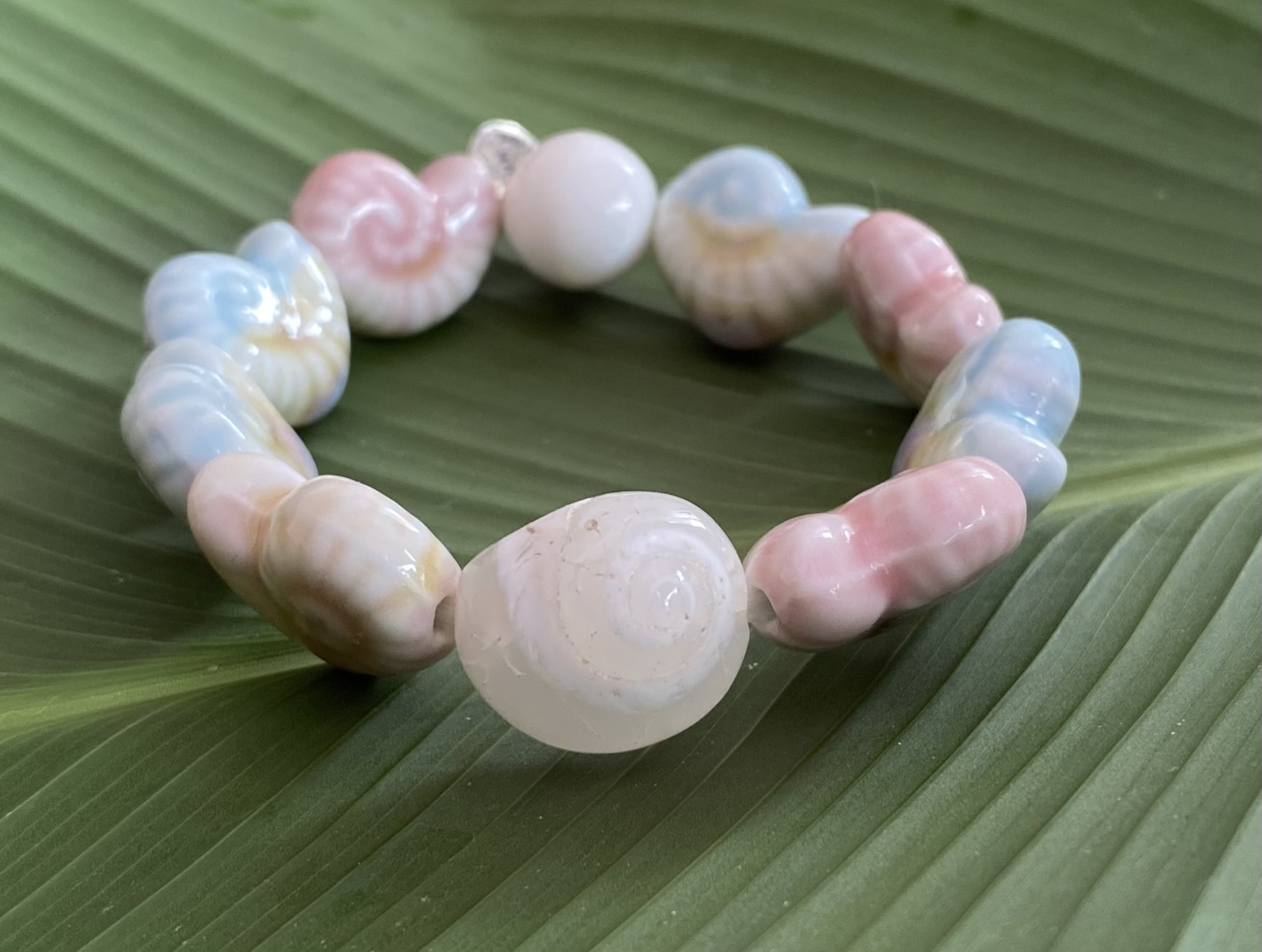 【入魂儀式済ケオン（傷ありのため特価）】セラミックのケオン★ブレスレット