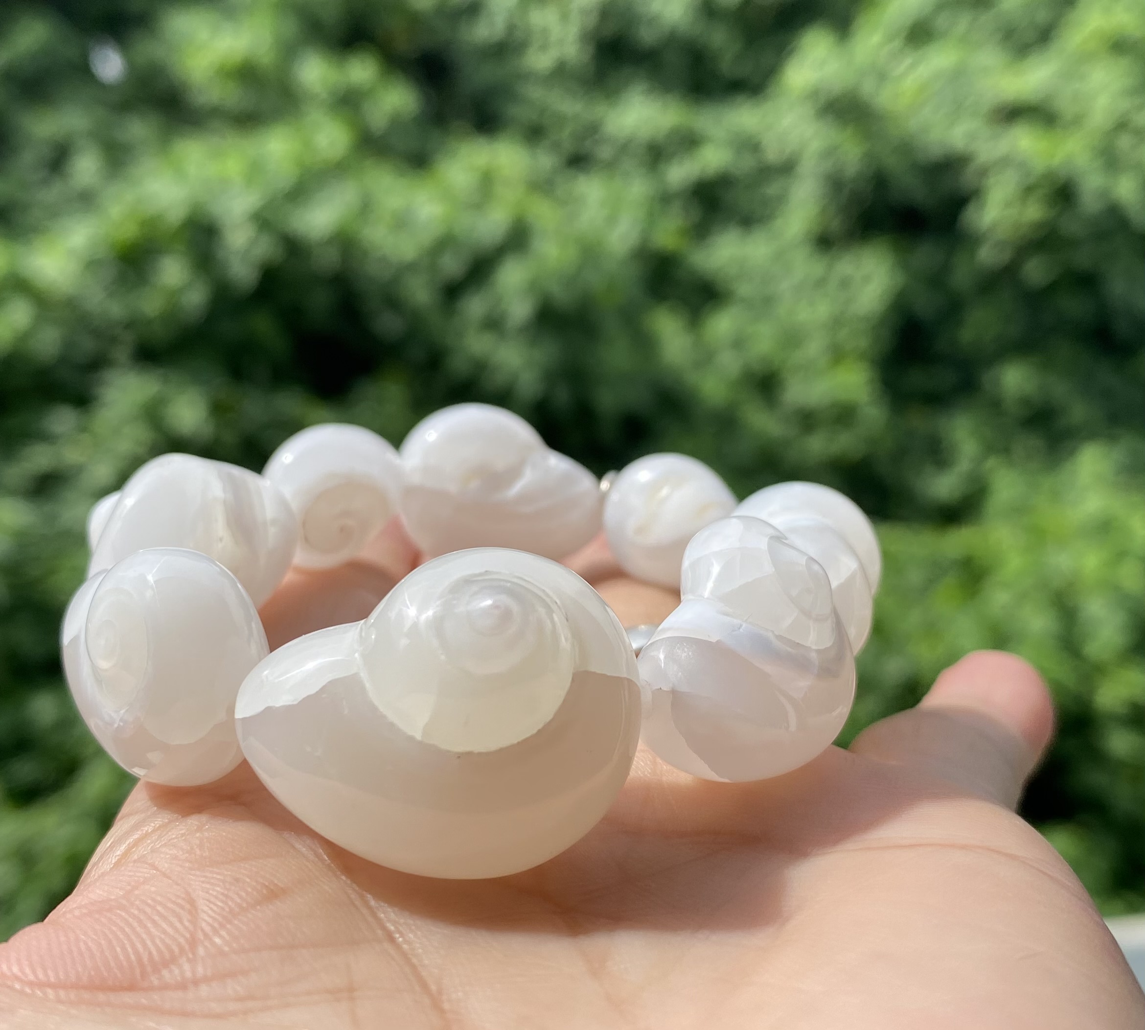 【入魂儀式済ケオン】オールケオン★スパイラル★ブレスレット（内径１４、５cm）