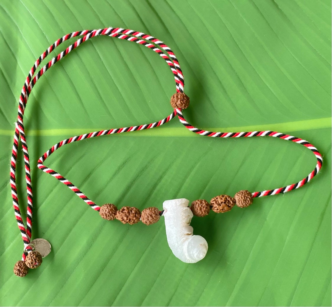 【無研磨ケオン】3面＆５面★シンプル紐ネックレス（Tridatu）