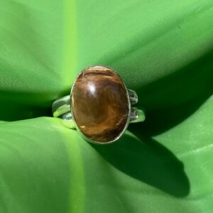 【インドネシア産グリーンウリ】シルバー９２５リング