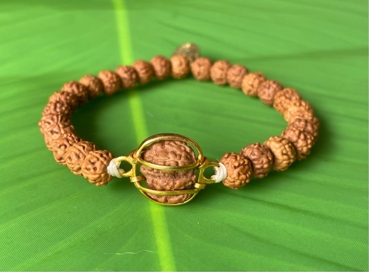 【１面トリジュティ】５面ブレスレット★２２KGP