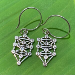 【生命の樹（セフィロトの樹）】シルバー９２５ピアス