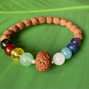 【幸福と繁栄】チャクラカラー★ブレスレット