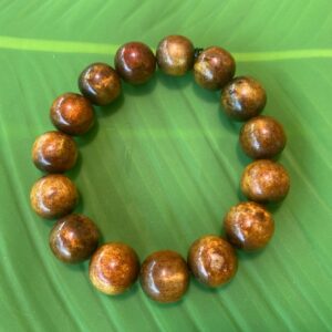インドネシア産【ゴールド・ウリ（金珊瑚）】ブレスレット★サイズ１５㎜