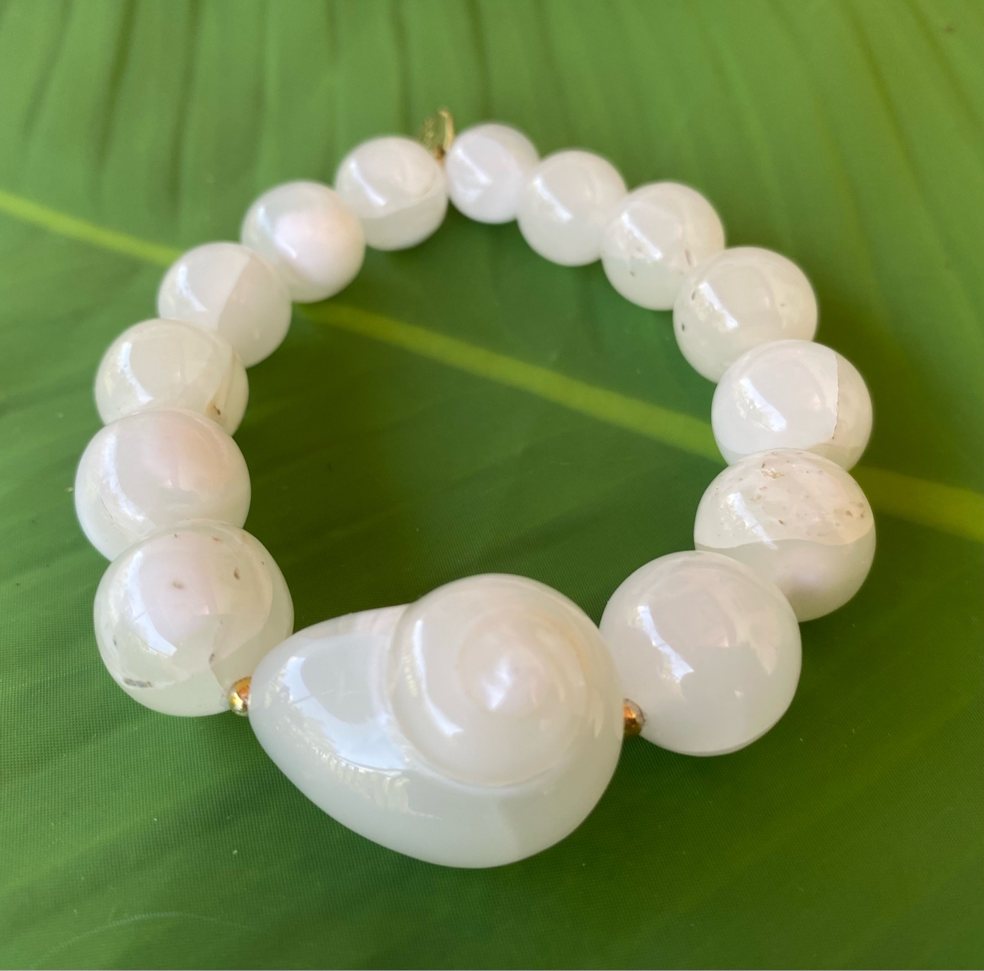 特価！！【入魂儀式済ケオン】ケオン茎ビーズ★ブレスレット（２６ーB）