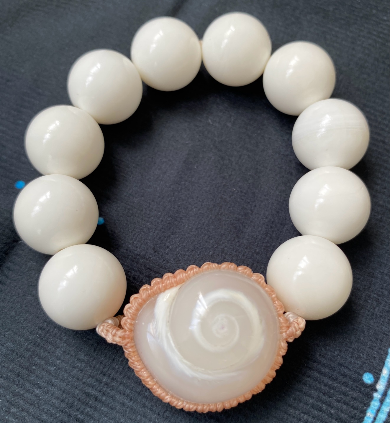 【スパイラルケオン】ケオンコクーン１６㎜★ブレスレット（内径14,5cm）
